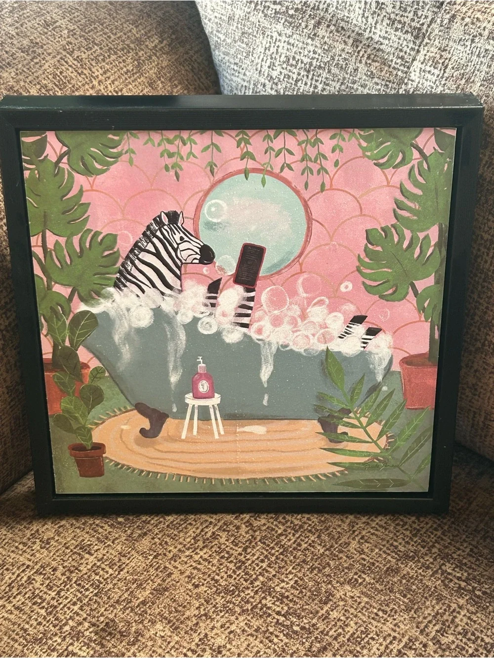 Hobby Lobby Neutral MDF Backed Wall Art Label